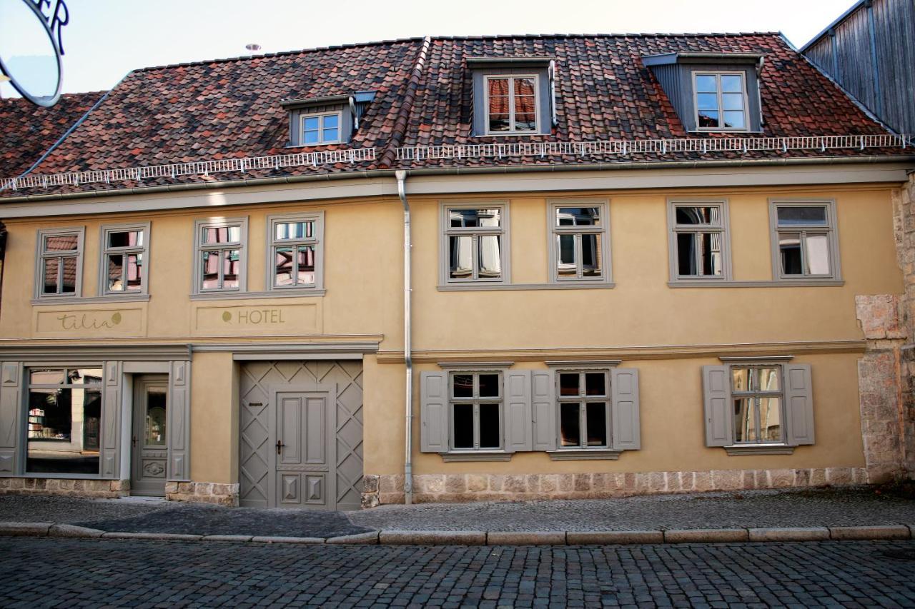 Hotel Garni Tilia Quedlinburg Kültér fotó