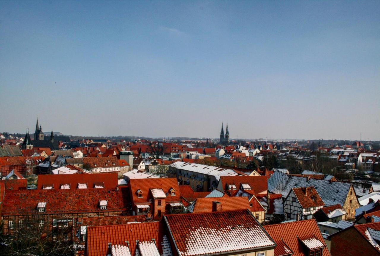 Hotel Garni Tilia Quedlinburg Kültér fotó