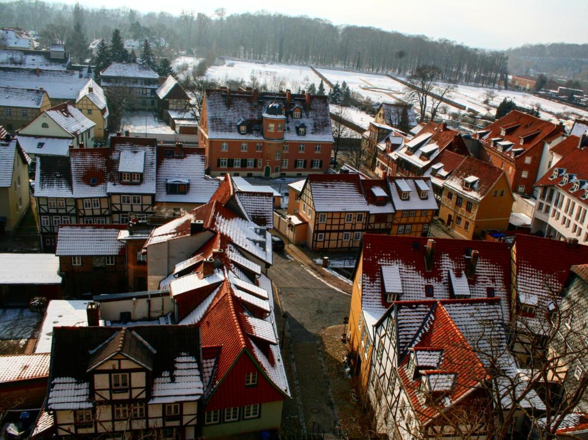 Hotel Garni Tilia Quedlinburg Kültér fotó
