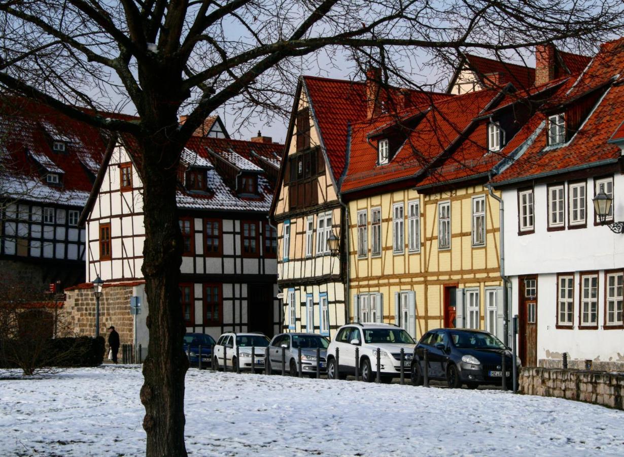 Hotel Garni Tilia Quedlinburg Kültér fotó