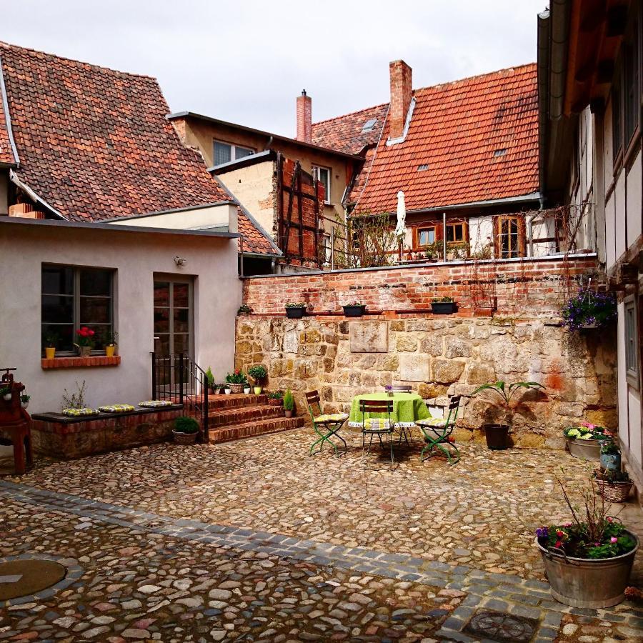 Hotel Garni Tilia Quedlinburg Kültér fotó